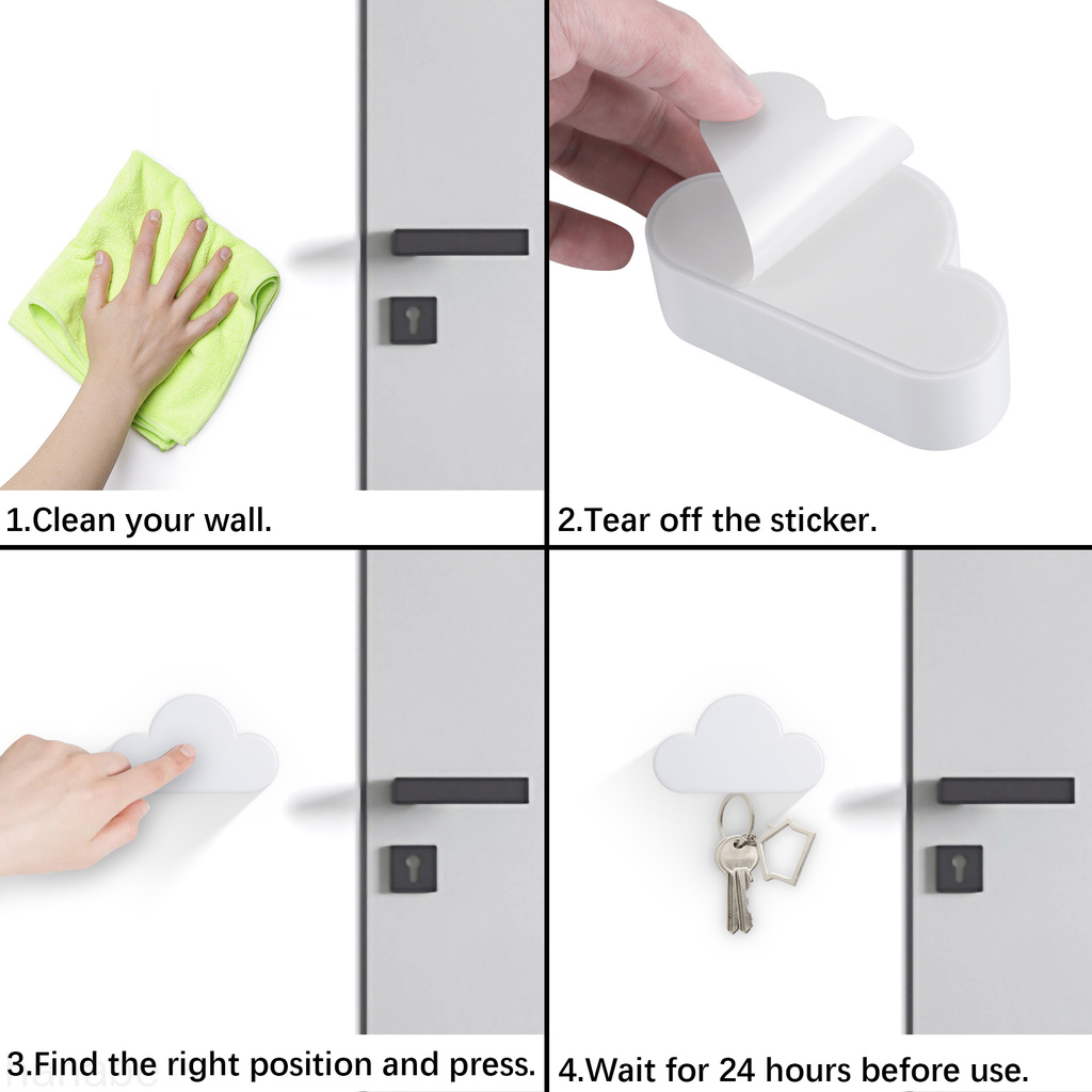 Móc Treo Chìa Khóa Nam Châm Hình Đám Mây