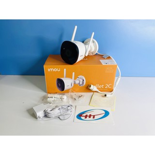 Camera IP IMOU Bullet 2C ngoài trời, IPC-F22P, IPC-F22P, 2mpx 2.8mm (có mic) - SP001846