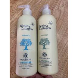 Dầu Gội Xả Biotin Collagen Trắng | Giảm Rụng Tóc,Phục Hồi Tóc Khô Xơ, Hư Tổn 1000ML⚜️Hàng Chính Hãng⚜️ | BigBuy360 - bigbuy360.vn
