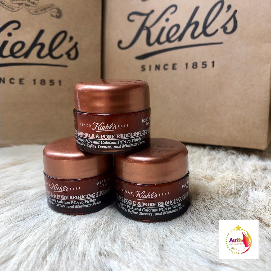 Kem Dưỡng Da ⚜️FREESHIP⚜️ Kem Xóa Mờ Nếp Nhăn KIEHL'S POWERFUL WRINKLE &amp; PORE REDUCING CREAM 7ml