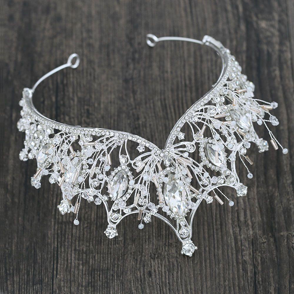 Vương Miện Công Chúa Dùng Trang Trí Đám Cưới / Sinh Nhật|Vương Miện Đội Đầu Cô Dâu Sang Trọng