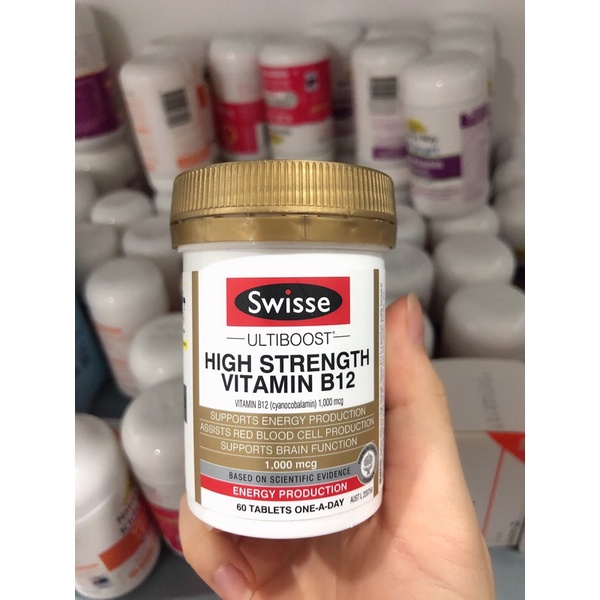 Vitamin B12 Swisse - Swisse High Strength Vitamin B12 | Thế Giới Skin Care