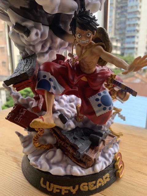 Mô hình Luffy Gear 3 Wano One piece