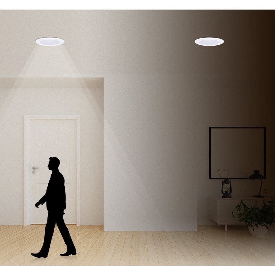 Đèn LED downlight 12w PANASONIC âm trần cảm biến chuyển động và ánh sáng DN Series NNNC7641688 / NNNC7645688