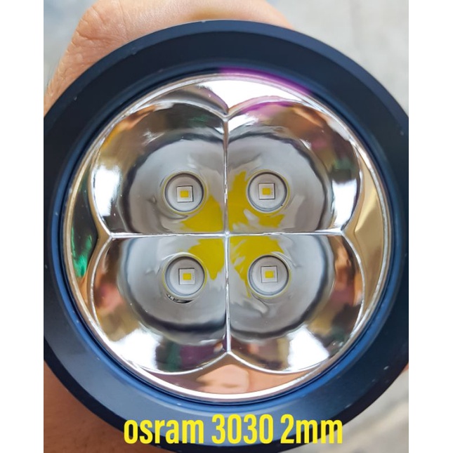 [Hot] Đèn trợ sáng l4x chip osram 2mm/SFN5050 1.7mm và SFT40 chiếu xa nhất hiện nay thay thế cho l4x chip sst20