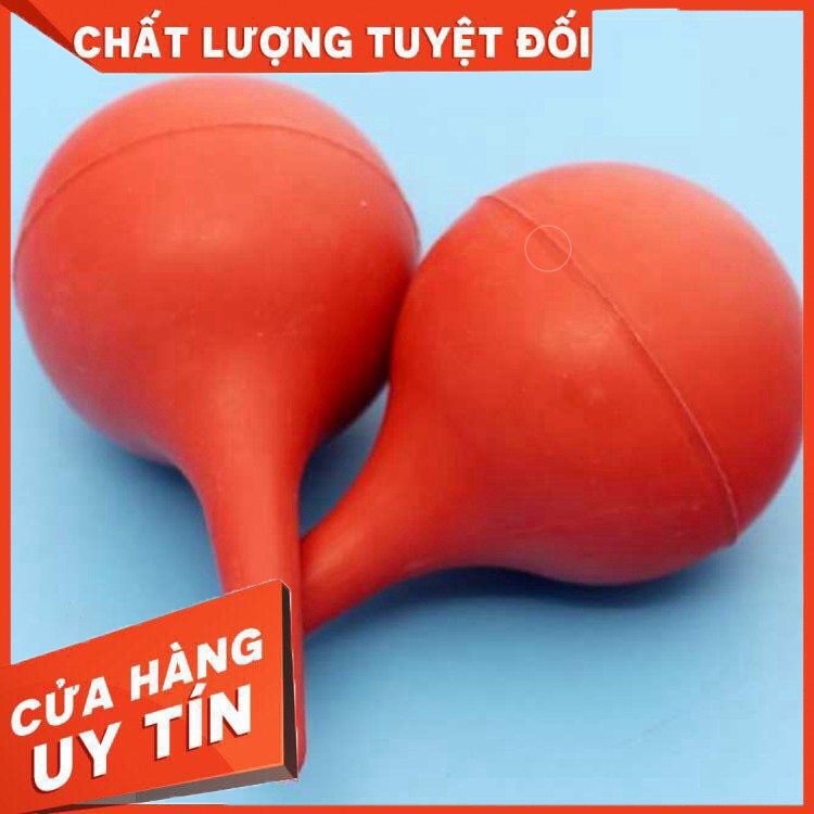 Quả bóp cao su dùng để vệ sinh hộp mực. Quả bóp cao su 60ml - 1 van. Dùng bền