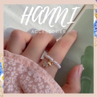 Nhẫn nữ dây hoạ tiết gấu dễ thương Hanni