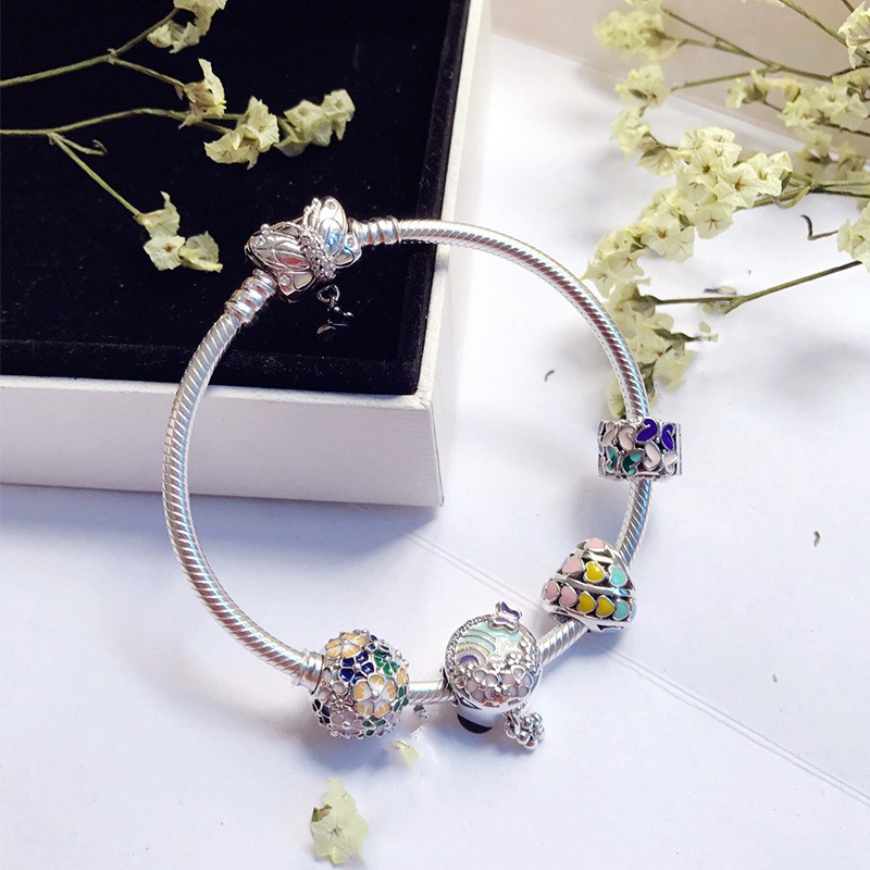 [Hàng cao cấp] Vòng Bạc S925 ALE Cao Cấp - Vòng Charm Bạc Chuẩn S925 - Mã sản phẩm VONGBAC_DN046