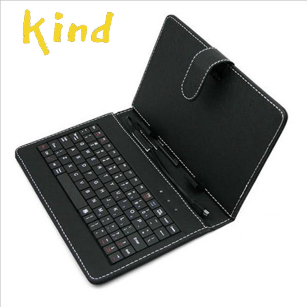 Bao Da Máy Tính Bảng Kèm Bàn Phím Usb 10.1 Inch Cho Android Windows Tablet