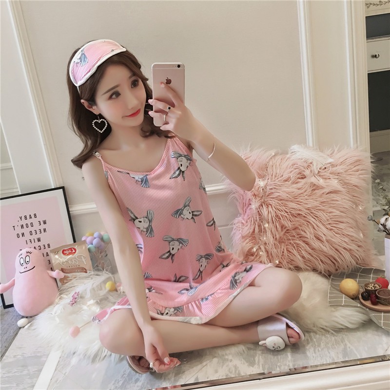 Váy Ngủ Quảng Châu Siêu Kute - VAY12meomeo