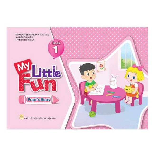 Sách - Trọn bộ học liệu My Little Fun Book 1 , tặng tài khoản học online 12 tháng