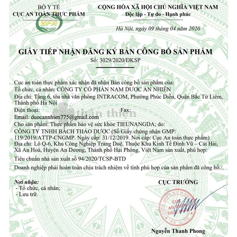[Mẫu mới] Tiêu Nang Đà - Hỗ trợ u xơ tử cung, u nang buồng trứng lành tính ở phụ nữ (Lọ 50 viên)