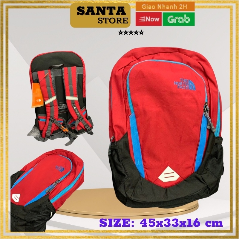 Balo du lịch TNF KC thời trang nam nữ cao cấp đi chơi đựng đồ, quần áo, laptop SANTA STORE dung tích 30L