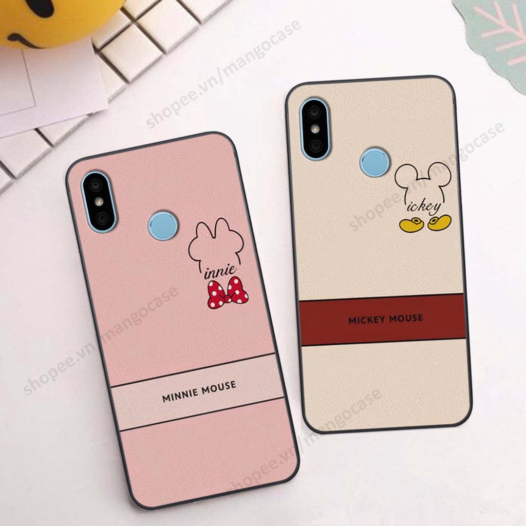 Ốp lưng Xiaomi Redmi 6 Pro / Mi A2 Lite in hình happy nice, bé gấu đáng yêu