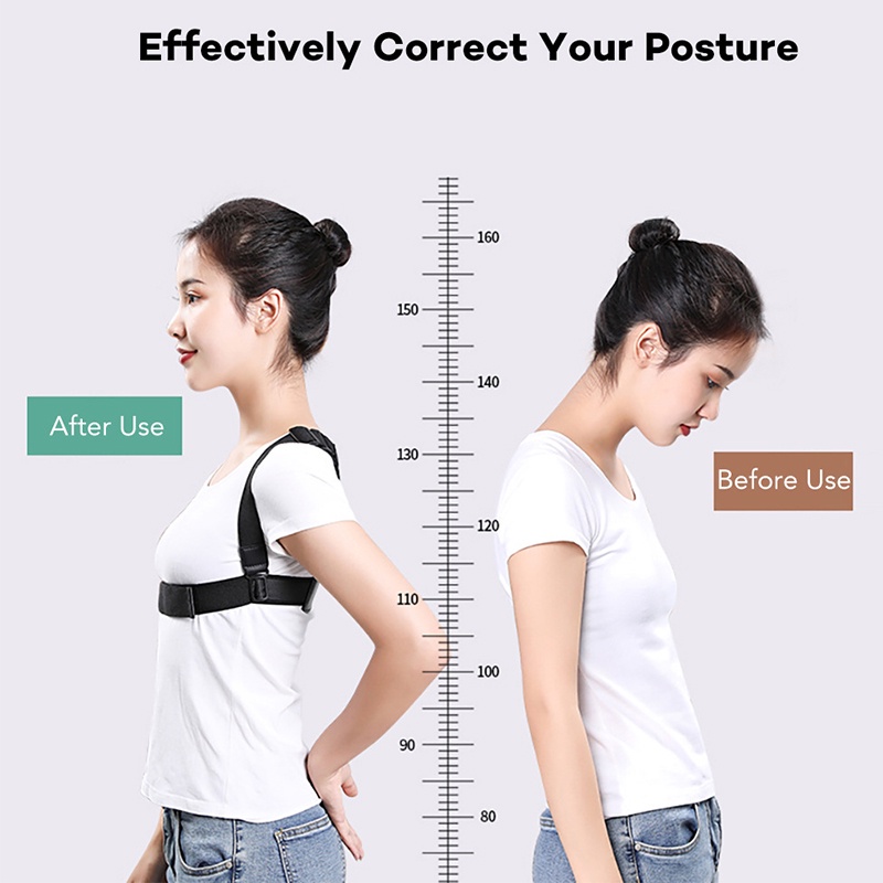 Đai chống gù lưng trẻ em, Đai đeo lưng chống gù Nhật Bản Medicare cho nam, nữ có báo rung