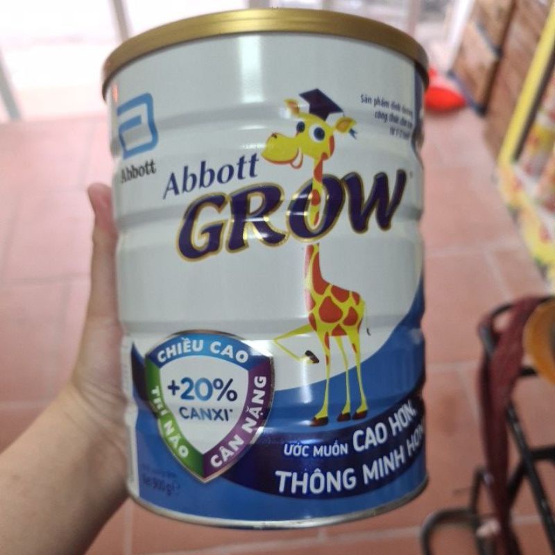 (mẫu mới) Sữa bột Abbott Grow 3 900g