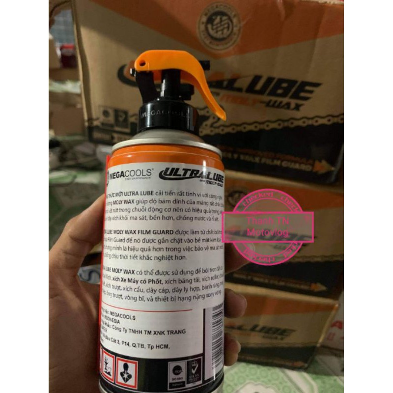 Dưỡng sên Megacools Ultra Lube 300ml cao cấp