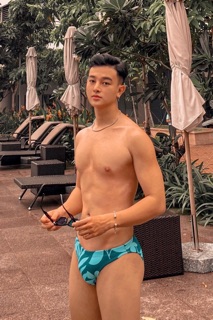 Quần bơi nam GOS (Lá Cây)