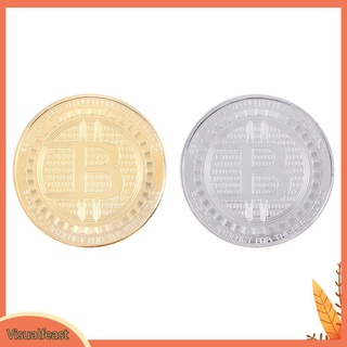 Đồng Xu Bitcoin Mạ Vàng Cổ Điển 186733