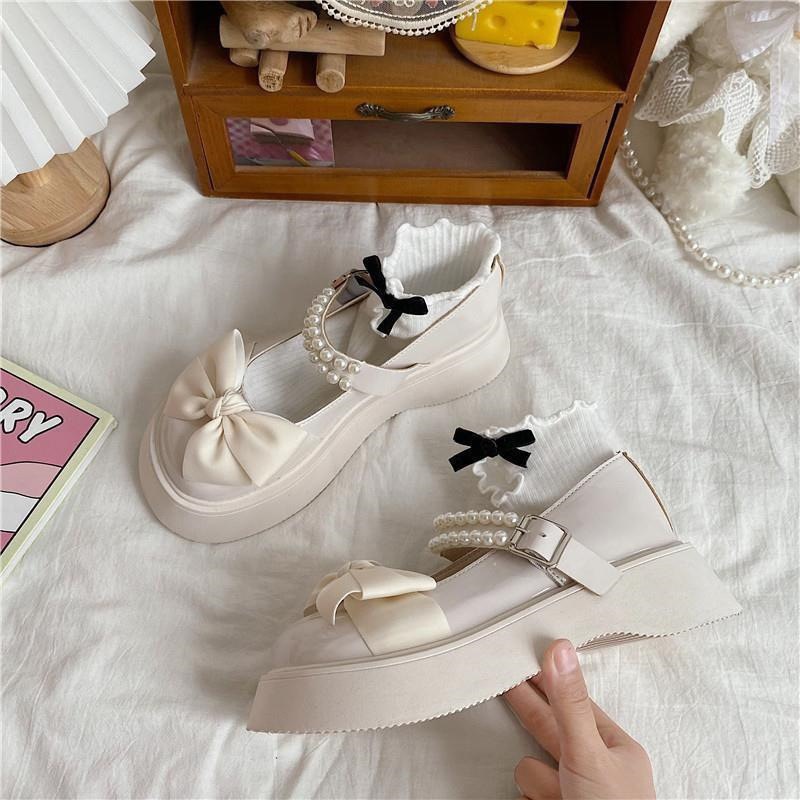 Giày Giày Búp Bê Công Chúa Đế Độn Phong Cách Hàn Quốc FLOWER G22 - nguyentrang239