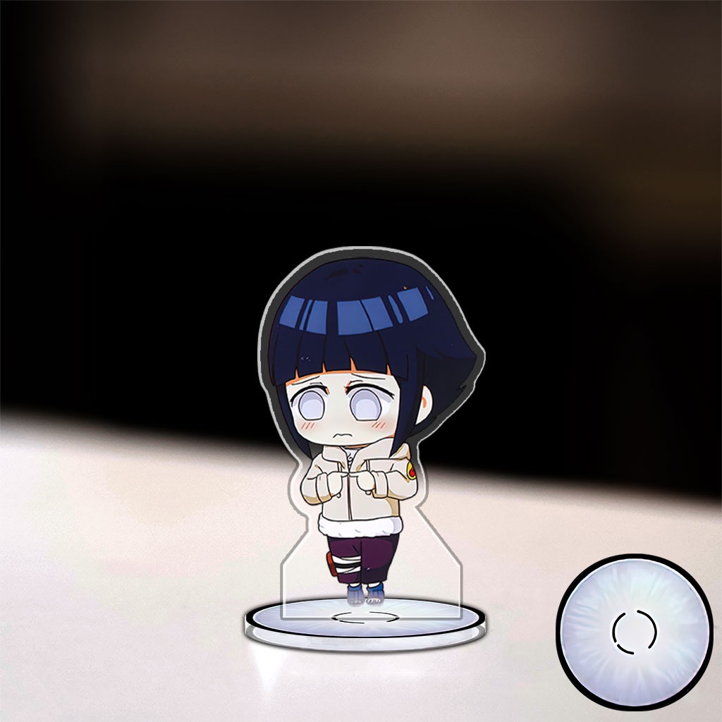 Mô hình Mini Naruto Standee Chibi Anime Manga nhân vật Itachi Sasuke Mandara Hinata trang trí học tập cao 3cm HM Decor
