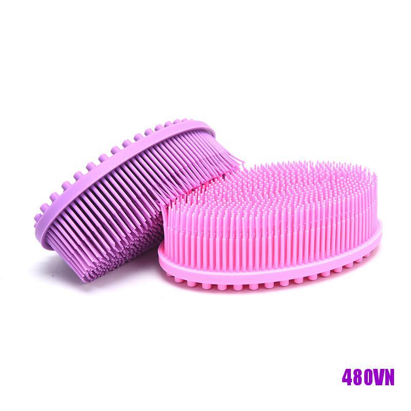 Bàn chải tắm bằng silicon mềm tẩy tế bào chết cho da chất lượng
