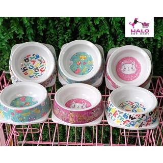 Bát fip tròn đế vuông size 150ml dành cho chó mèo