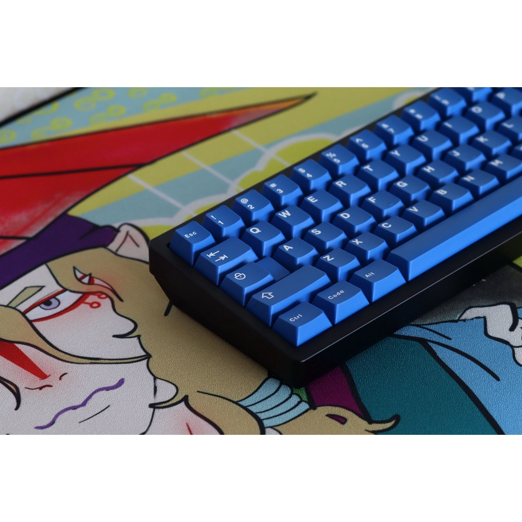 Bộ nút keycap CMK Aifei Classic Blue Cherry profile ABS double shot cho bàn phím cơ