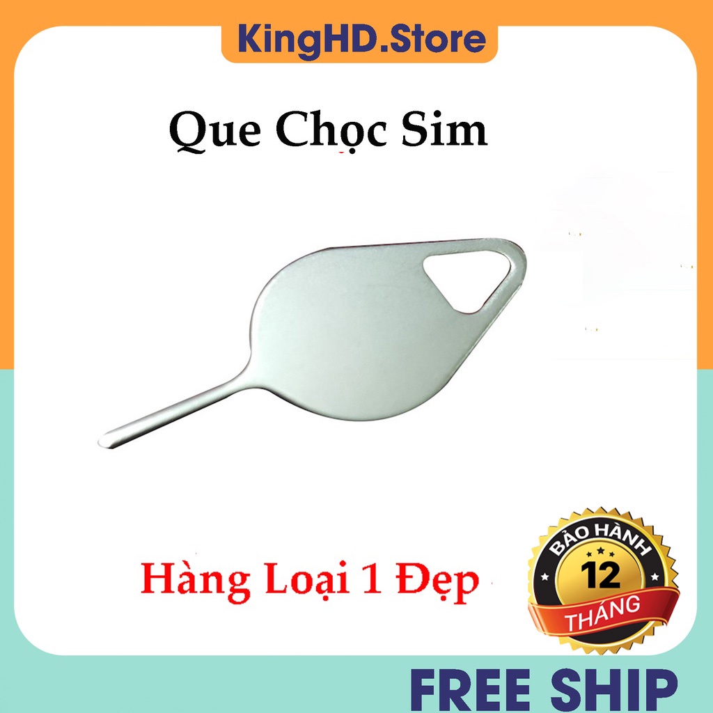 Que Chọc Sim Điện Thoại Di Động, Chọc Sim Điện Thoại - Hàng Tốt - Rất Chắc Chắn - Dùng Cho Mọi Dòng Điện Thoại