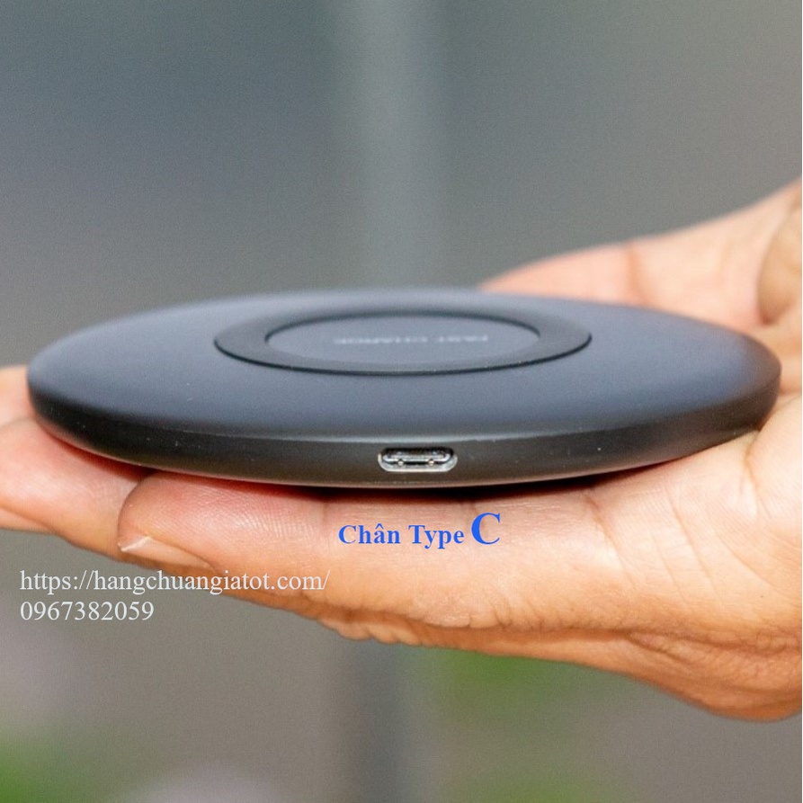 Bộ sạc nhanh không dây Sam Sung EP-P1100 chính hãng Wireless Charger, công suất sạc 15W