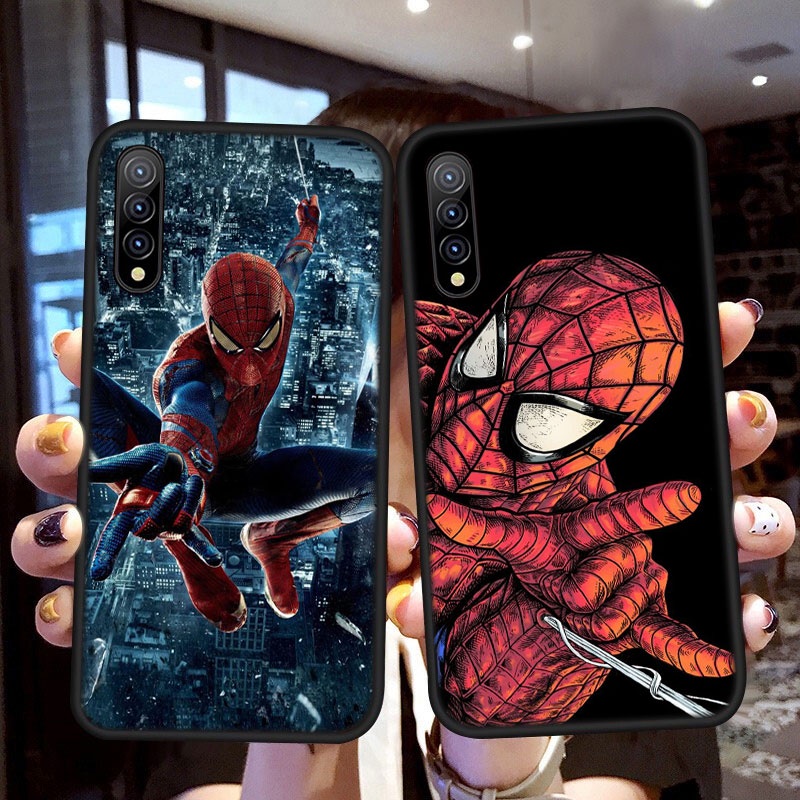 Ốp Điện Thoại Họa Tiết Người Nhện Marvel Cho Samsung Galaxy J4 J5 J6 J7 J730 J8 Plus Prime Core Pro Duo BN76