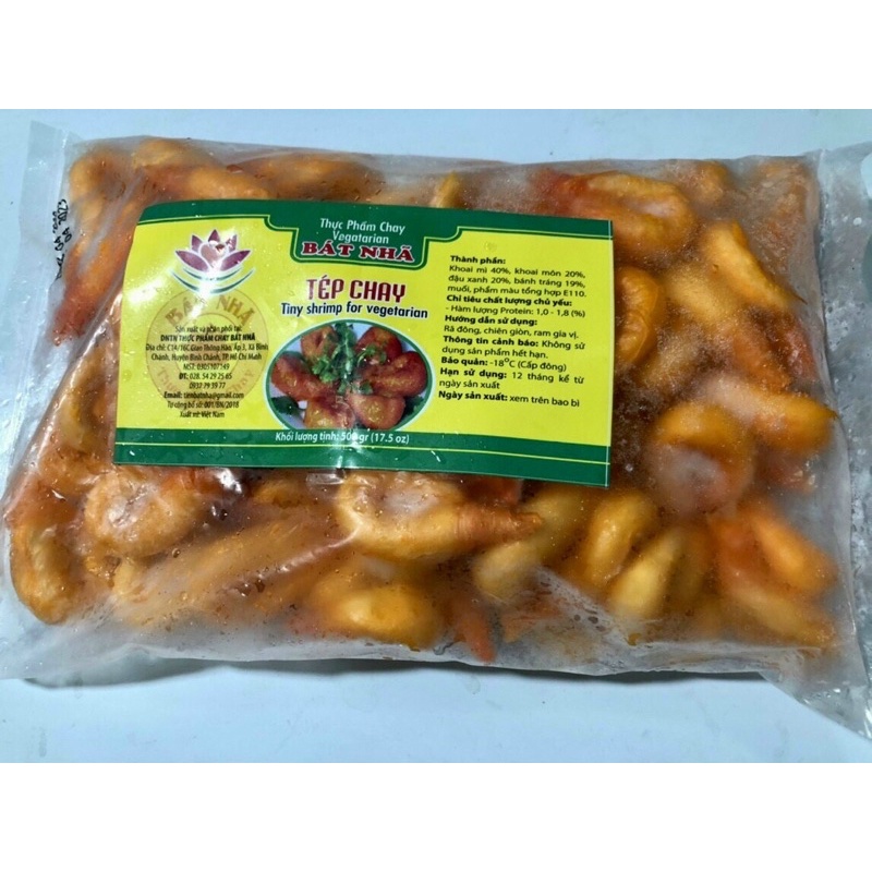 Tép lạnh Bát Nhã chay ( chỉ giao khu Vực  tphcm)