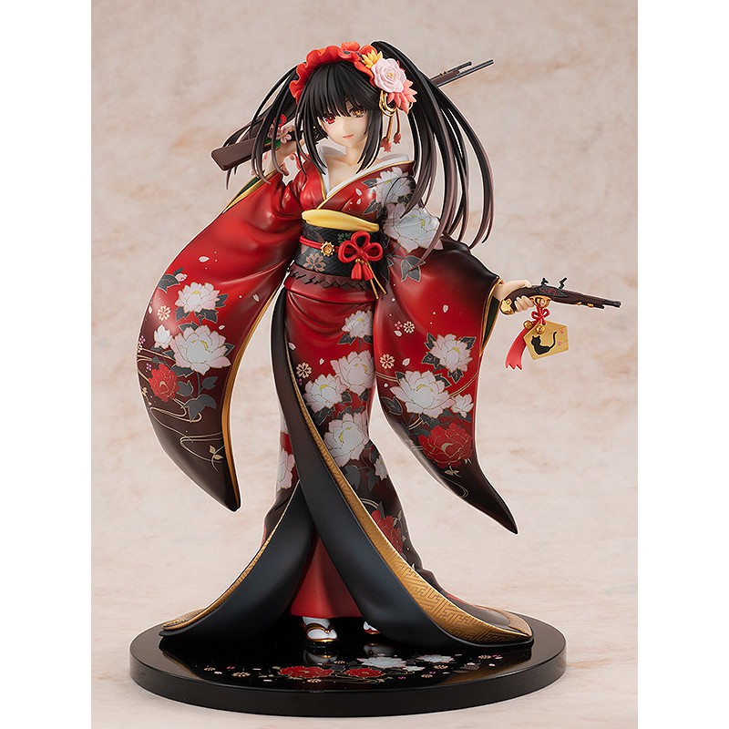 Mô hình chính hãng PVC Scale - Tokisaki Kurumi - KD Colle - 1/7 - Alluring Kimono Ver. (Good Smile Company, Kadokawa)