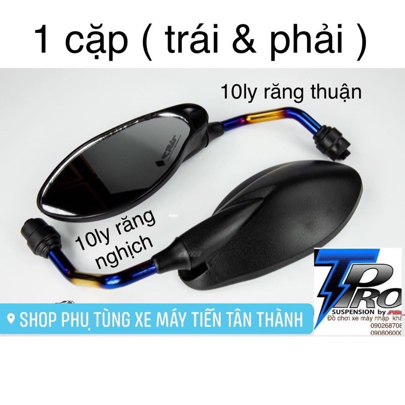 Kính Yaz yamaha dành cho các loại xe.(cặp) kiếng chiếu hậu_Dochoixemaynhapkhau