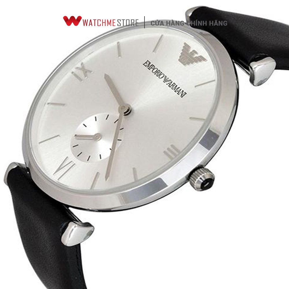 [ ĐẶC BIỆT 18-29.07 - VOUCHER 10%] - Đồng hồ Unisex Emprorio Armani dây da AR1674