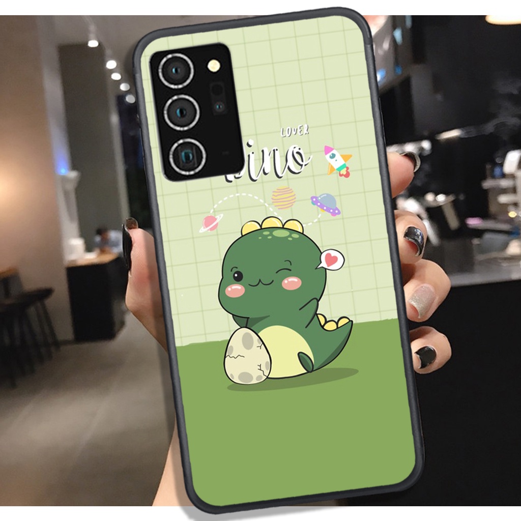 [HOT]ỐP SAMSUNG NOTE 20 - NOTE 20 PLUS - NOTE 20 ULTRA - S20 - S20 PLUS , IN HÌNH KHỦNG LONG CHIBI SIÊU DỄ THƯƠNG.