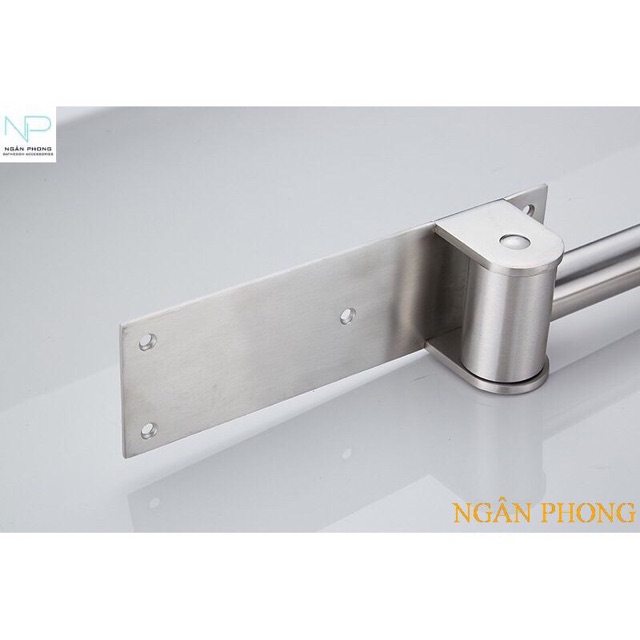 TAY VỊN PHÒNG TẮM INOX 304 - CHỮ H DI ĐỘNG