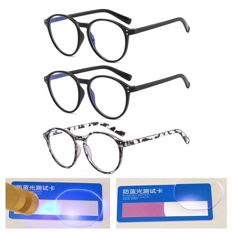 Mắt Kính Tròn Chống Ánh Sáng Xanh Thời Trang Cho Nam Và Nữ | BigBuy360 - bigbuy360.vn