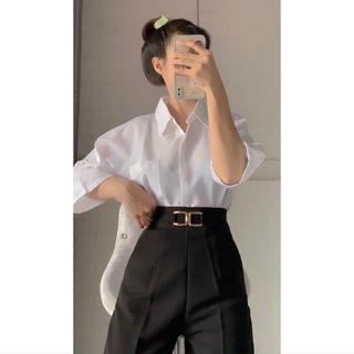 Quần Tây khoen X ( form dài , lưng siêu cao )