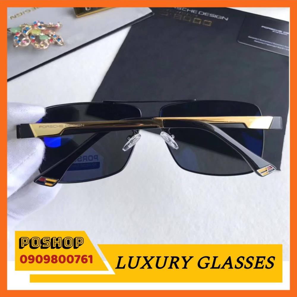 MẮT KÍNH NAM KIỂU VUÔNG CAO CẤP 8712 Tròng POLAROID chống uv400 chống chói CỰC MEN THỜI THƯỢNG | BigBuy360 - bigbuy360.vn