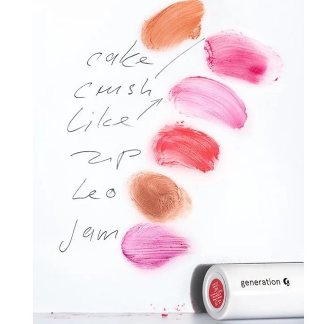 Glossier - Generation G Sheer Matte Lipstick | son môi lì Generation G