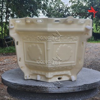 Khuôn Chậu Lục Giác 30 Hoa Hồng