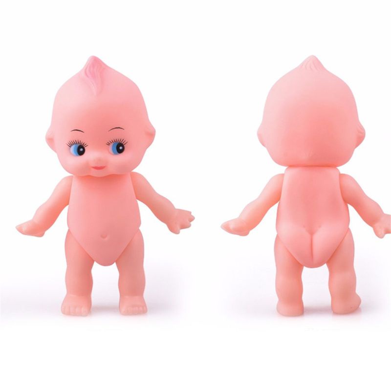 1 Búp Bê Đồ Chơi Bằng Silicon Mềm Có Âm Thanh Vui Nhộn Cho Bé