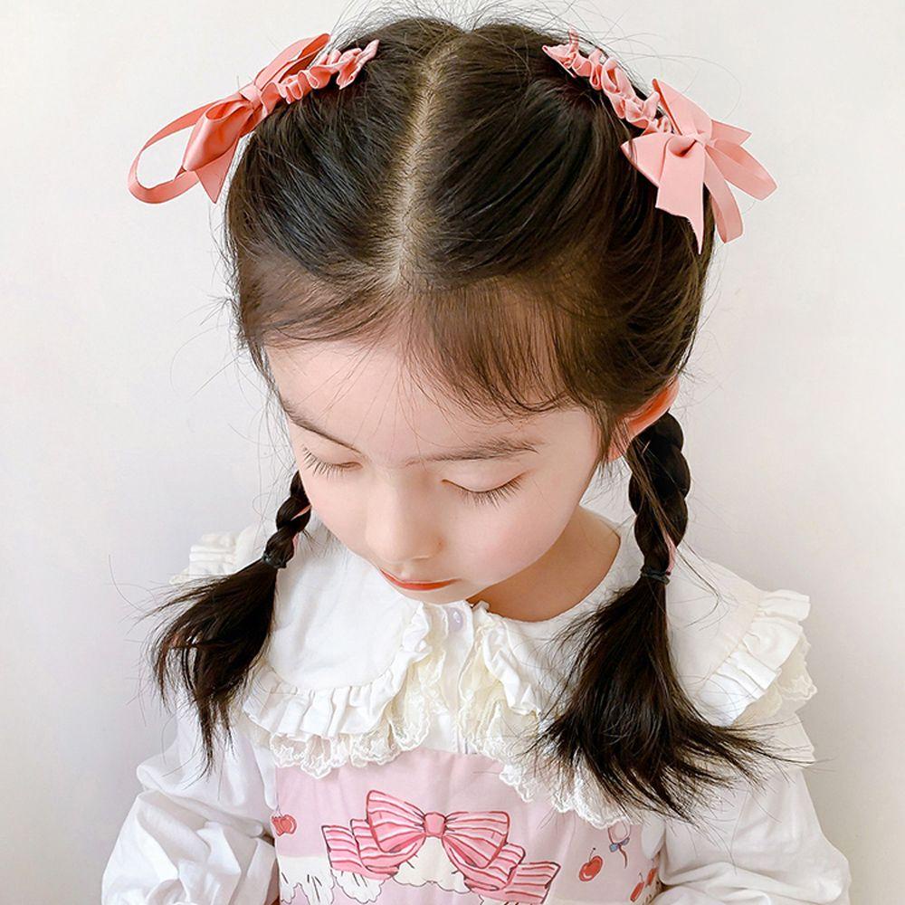 Bộ 2 Kẹp Tóc Hình Nơ Xinh Xắn Phong Cách Nhật Bản Cho Nữ