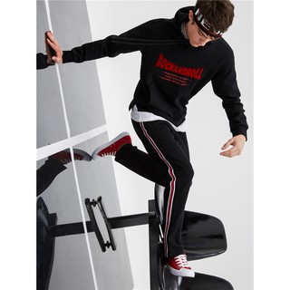 Quần Thể Thao Nam Ba Sọc Thể Thao Đường Phố Thời Trang MEN QUAN 800019 ĐEN