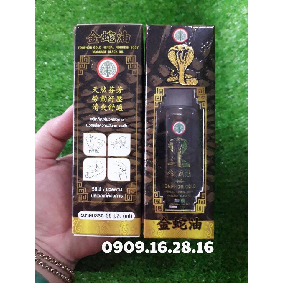 DẦU RẮN HỔ MANG THÁI LAN HIỆU TONPHOR GOLD - COBRAAN GOLD [ NỘI ĐỊA ] | BigBuy360 - bigbuy360.vn