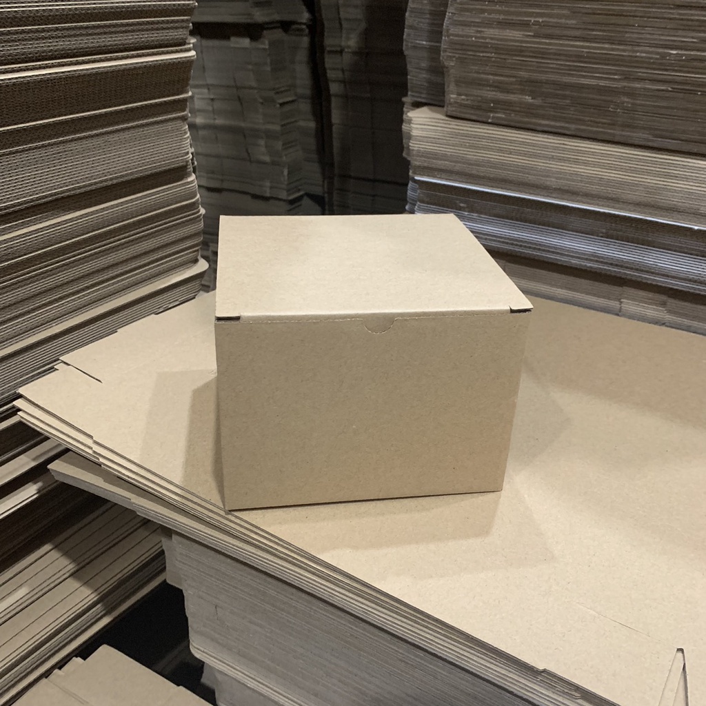 COMBO 5 HỘP CARTON ĐÁY GÀI NẮP ĐẬY ĐỰNG PHỤ KIỆN SIZE 14X14X10CM