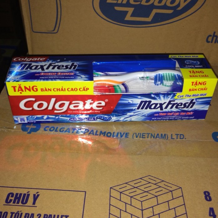 Kem Đánh Răng Colgate MaxFresh 2250g tặng bàn chải