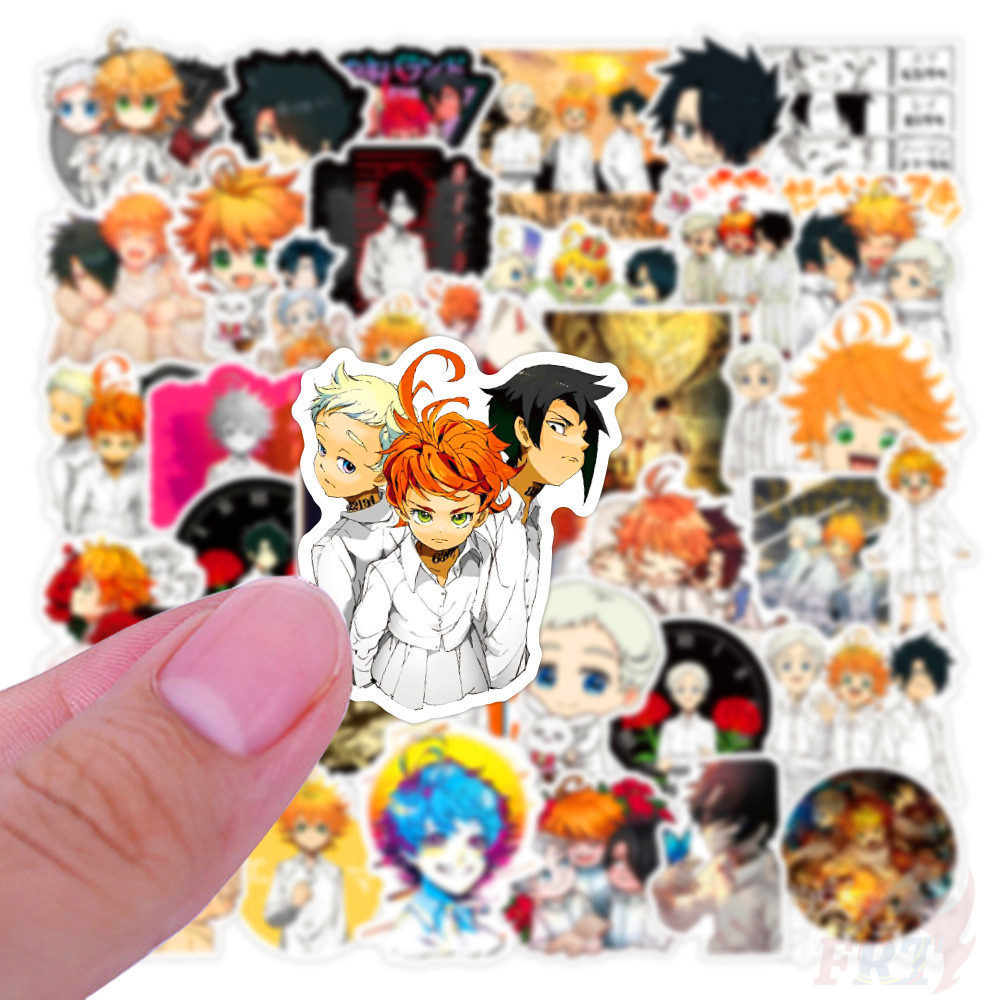 ❉ The Promised Neverland - Series 03 CloverWorks Anime Stickers ❉ 50Pcs/Set Fashion DIY Decals Doodle Stickers