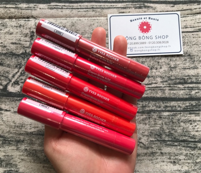 (Chuẩn Pháp) Son bút chì Yves Rocher crayon levrès éclat | BigBuy360 - bigbuy360.vn